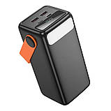 Універсальна Мобільна Батарея Power Bank Borofone BJ66A Magnifico 22.5W+PD20 50000 mAh Колір Чорний, фото 4