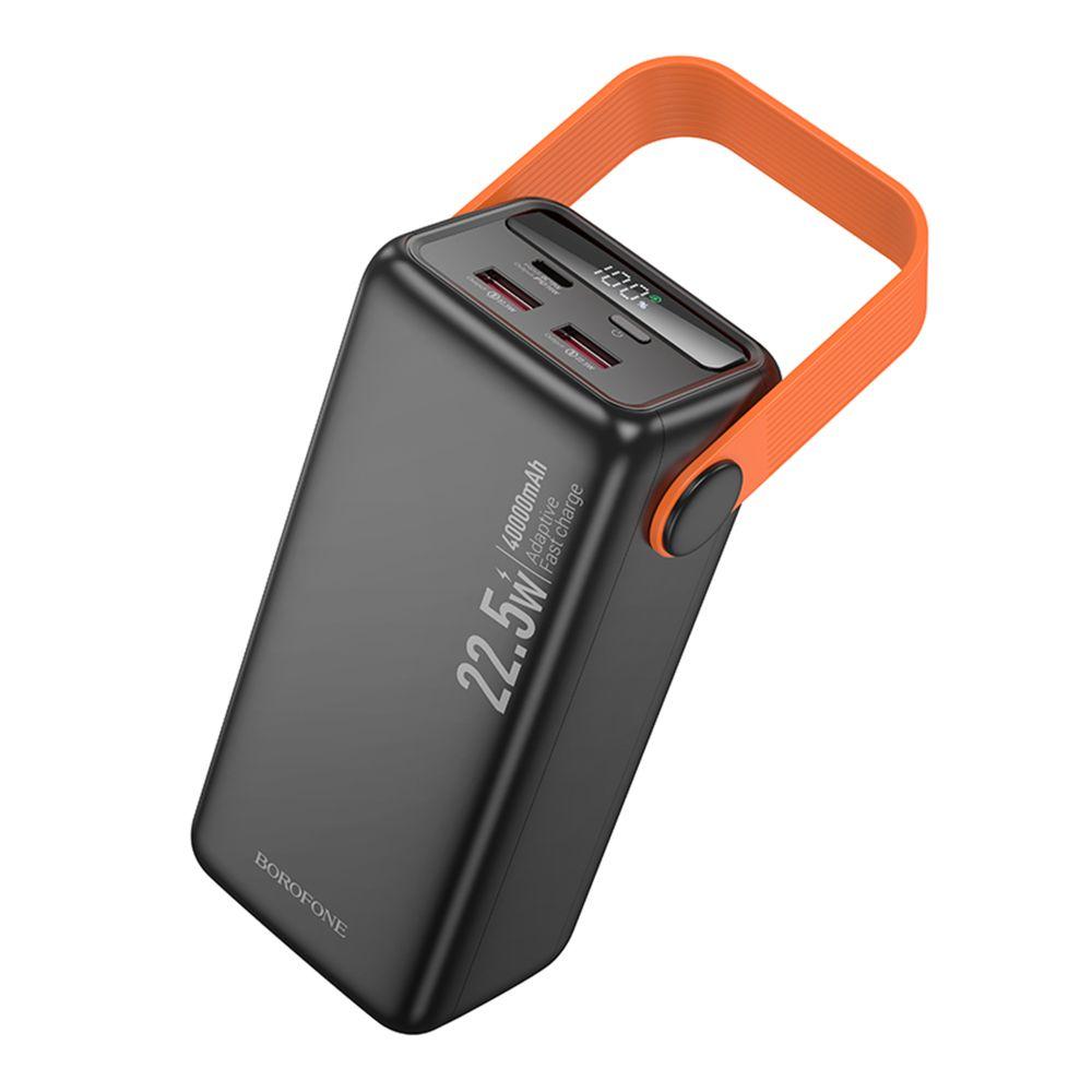 Універсальна Мобільна Батарея Power Bank Borofone BJ66 Magnifico 22.5W+PD20 40000 mAh Колір Чорний