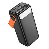 Універсальна Мобільна Батарея Power Bank Borofone BJ66 Magnifico 22.5W+PD20 40000 mAh Колір Чорний, фото 4