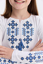 Трикотажна вишиванка для дівчинки "Зоряне сяйво", фото 3