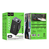 Універсальна Мобільна Батарея Power Bank Hoco J138 Distant 22.5W+PD20W+DC12V 60000 mAh Колір Чорний, фото 3