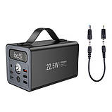 Універсальна Мобільна Батарея Power Bank Hoco J138 Distant 22.5W+PD20W+DC12V 60000 mAh Колір Чорний, фото 8