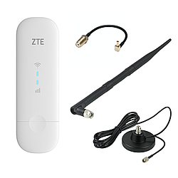 4G Wi-Fi комплект в авто модем ZTE MF79U + автомобільна антена 10 Дб
