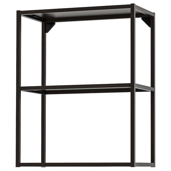 Настінна шафа IKEA ENHET 60x30x75 см Чорна 004.489.72