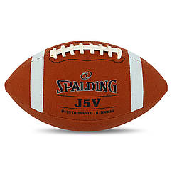 М'яч для американського футболу дитячий Mini SPALDING Performance Outdoor J5V 72655Z №5 помаранчевий