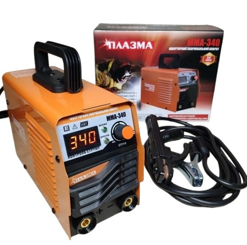 Зварювальний інвертор Плазма Turbo ММА-340 (LCD-дисплей)