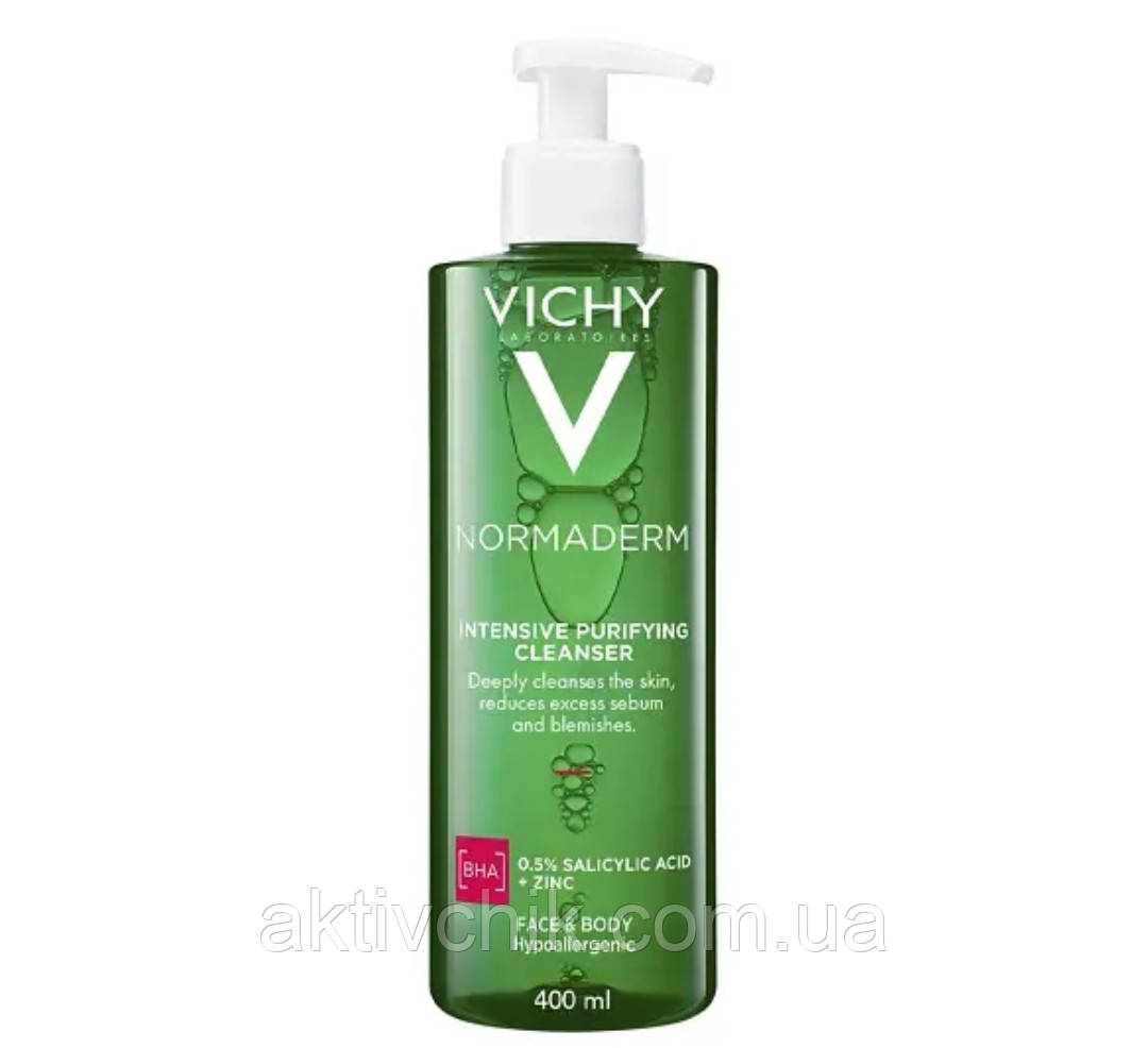 Глибоко очищуючий гель Віші для вмивання Vichy Normaderm Deep Cleansing Purifying Gel 400мл
