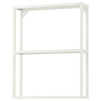 Настінна шафа IKEA ENHET 60x15x75 см Біла 004.489.67
