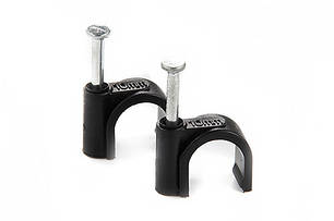 Кабельна кліпса кругла