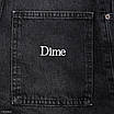 Чоловічі широкі шорти джинсові Dime чорні, оверсайз, Y2K стиль, фото 8