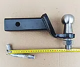 Куля - вставка фаркопа JAC під американський квадрат, фото 2