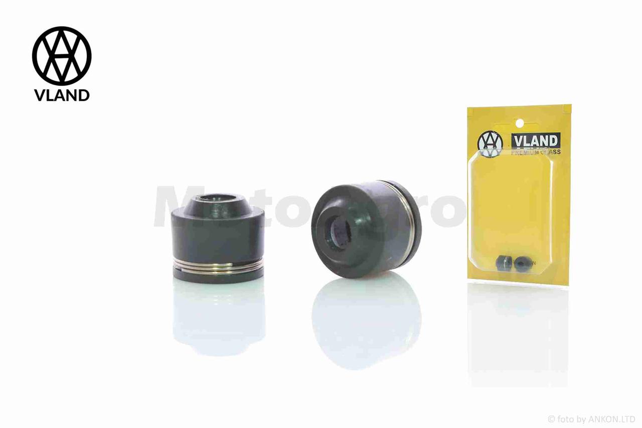 Сальники клапанів к-кт на скутер хонда діо AF62 TODAY AF61 2шт "VLAND", фото 1