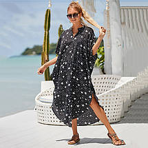 Сорочка-сукня пляжна. Зіркова нічь. Великі розміри. від L до 5XL. 54-Т, фото 5