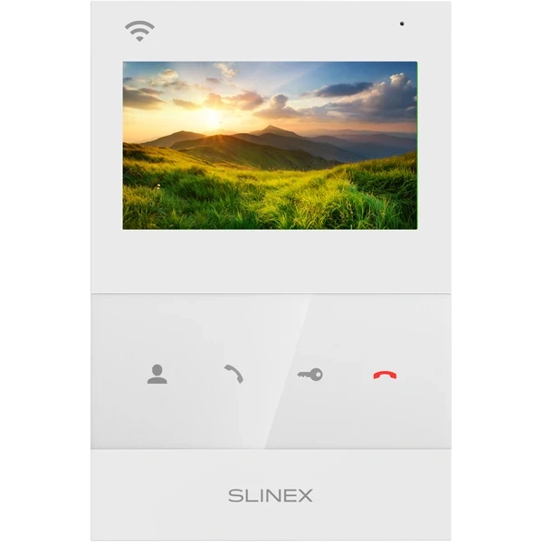 SQ-04N Cloud 4.3" дюйми (white) Відеодомофон Slinex, фото 1