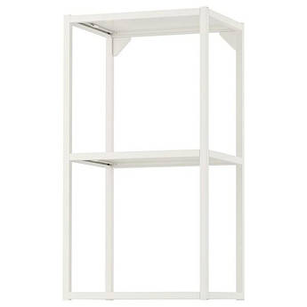Настінна шафа IKEA ENHET 40x30x75 см Біла 904.489.44