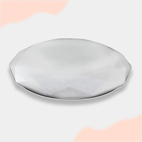 Світлодіодна люстра світильник LED 30Вт 40см біле світло біла кругла без пульта BIOM DEL-R205-30