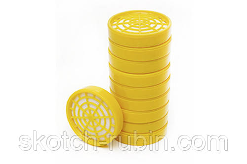 Фільтр протипиловий для респіратора 10шт СИЛА елемент захисту дихальних шляхів від пилу