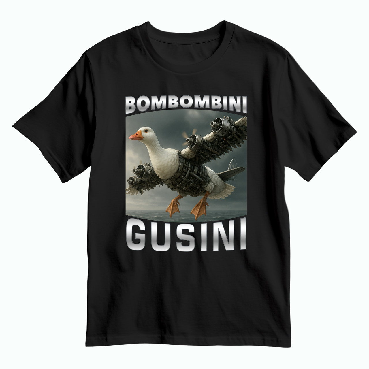 Дитяча футболка Bombombini Gusini/Бомбіні гузіні, чорна, фото 1