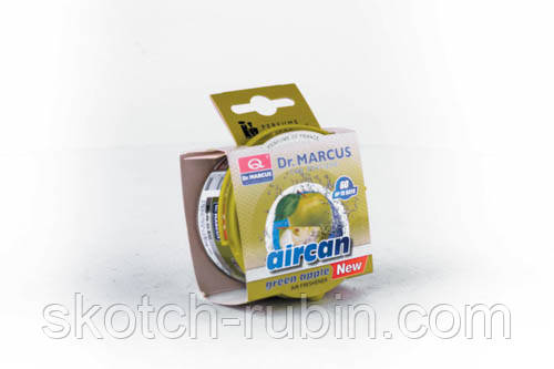 Ароматизатор AIRCAN зелене яблуко (Green apple) 40g банка (під сидіння)