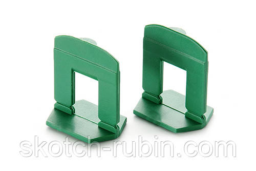 Основа системи вирівнювання плитки 2,0мм пластикові підкладки для укладки керамічної плитки 500шт. UNIFIX