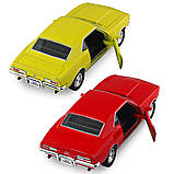 Автомодель - CHEVROLET CAMARO Z28 1968 (червоний, жовтий), фото 2