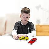 Автомодель - CHEVROLET CAMARO Z28 1968 (червоний, жовтий), фото 3