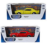 Автомодель - CHEVROLET CAMARO Z28 1968 (червоний, жовтий), фото 5