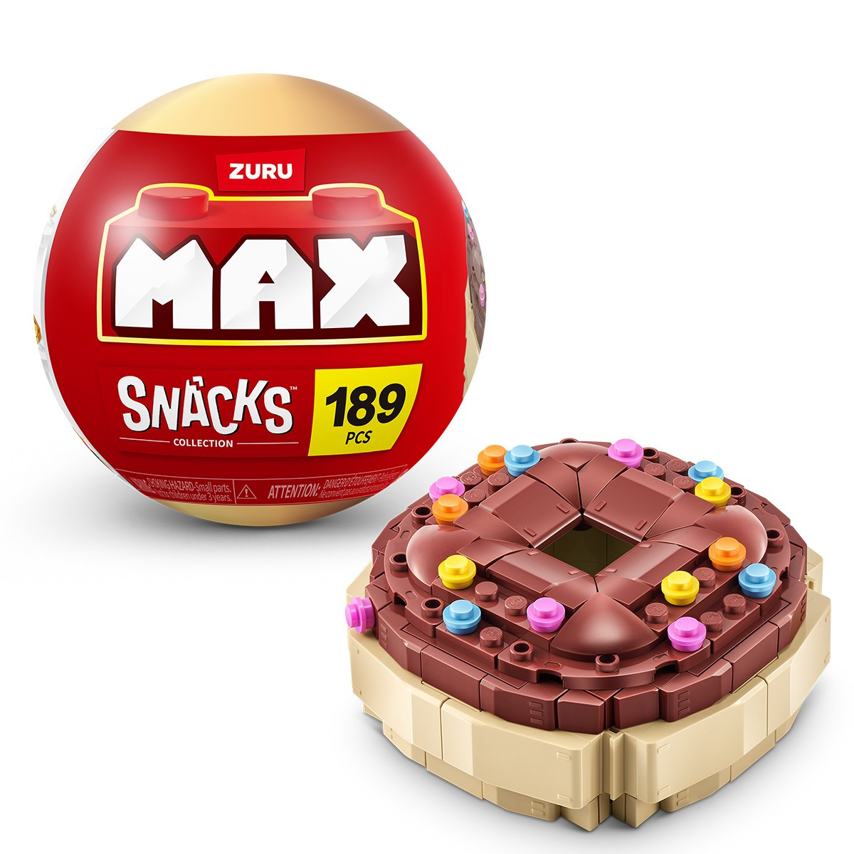 Конструктор у капсулі MAX S1 — СМАКІШКИ (в асорт, у дисплей.)