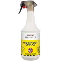 Спрей для дезинфекції Versele-Laga Oropharma Disinfect Spray бактерицид, фунгіцид, віруліцид для всіх видів тварин 1л