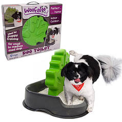 Туалет для кобелів Woofaloo Dog Toilet з деревом стовпчиком для собак малих та середніх порід