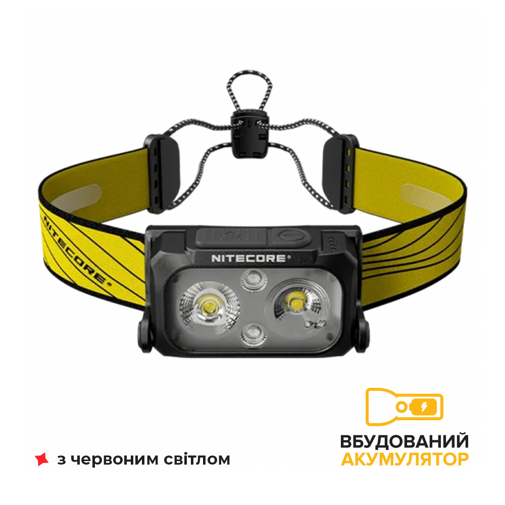 Налобний ліхтар Nitecore NU25 V2 (2022)