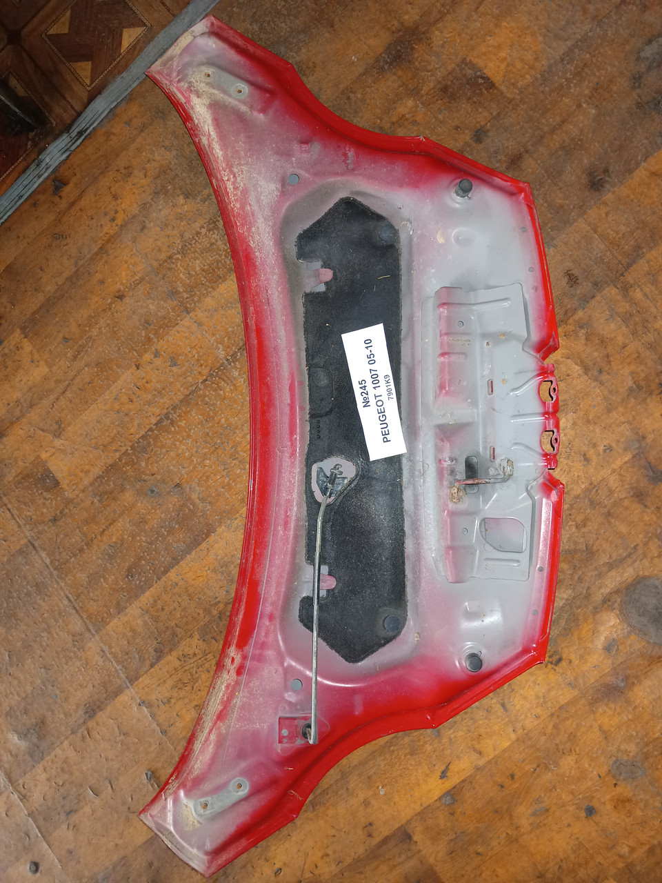 №245 Капот 7901K9 для Peugeot 1007 05-10