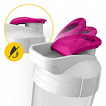 Шейкер спортивний 4FIZJO Ultra 700 мл White/Pink (P-5905973407069), фото 6