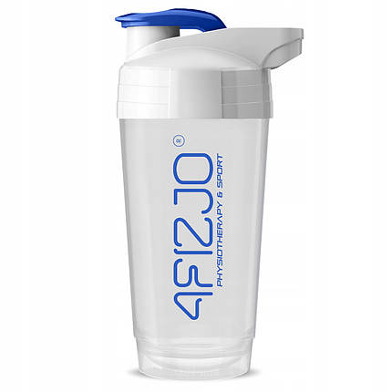 Шейкер спортивний 4FIZJO Ultra 700 мл White/Blue (P-5905973407076), фото 1
