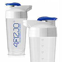 Шейкер спортивний 4FIZJO Ultra 700 мл White/Blue (P-5905973407076), фото 3