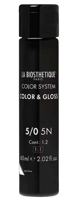 LA BIOSTHETIQUE Color and Gloss Безаміачна гель-фарба для волосся, 60 мл, 7/2 - Блондин бежевий, фото 1
