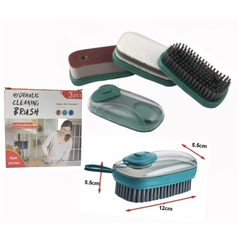 Щітка універсальна очисна 3 в 1 Hydraulic cleaning Brush Лучшая цена, фото 1