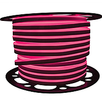 Світлодіодна неонова стрічка SMD 2835 10W 120 д.м. IP68 220В 8х16мм рожевий (ціна 1м)