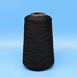 Текстуровані нитки для оверлока 150D/1 / колір чорний / намотування 20 000 метрів