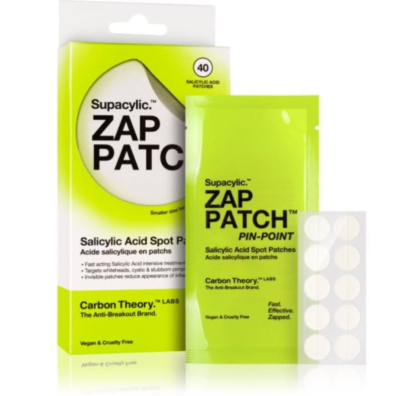 Carbon Theory Salicylic Acid Zap Patch 40 патчів – патчі для лікування акне з саліциловою кислотою