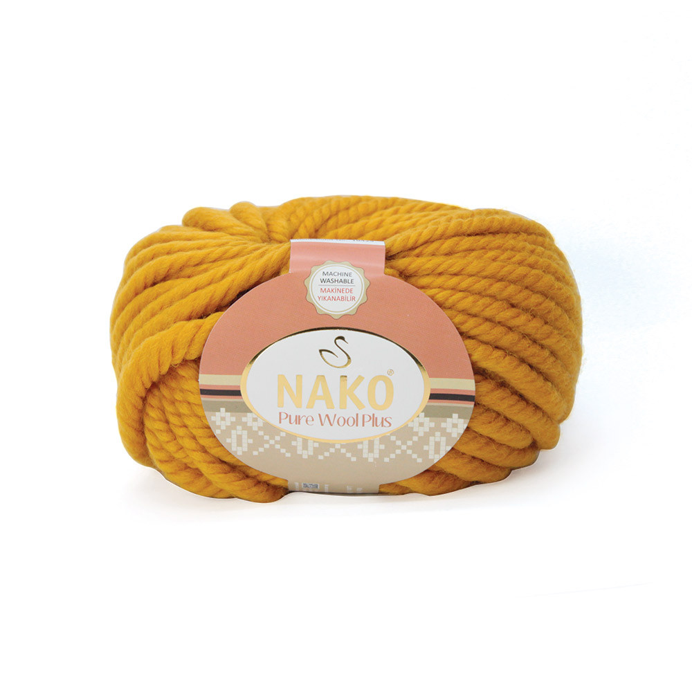 Nako Pure Wool Plus - 10429 гірчичний