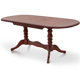 Стіл обідній дерев'яний Мікс меблі Вавілон горіх 150-190 см італійський