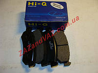 Колодка тормозная задняя HI-Q Корея Лачетти Lacetti до 2007 г. дисковая оригинал sp1160