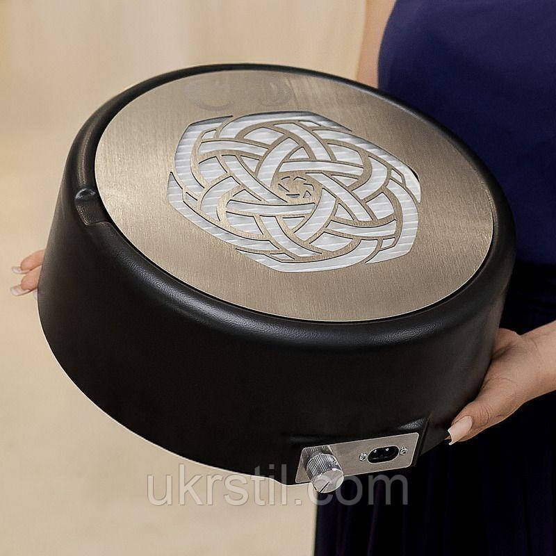 Витяжка манікюрна настільна Jacky Ring c HEPA фільтром, чорна, фото 1