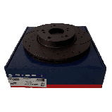 BMW 5 E39, 7 E32, 8 E31, 324x77mm, Передній гальмівний диск з перфорацією і насічками, фото 2