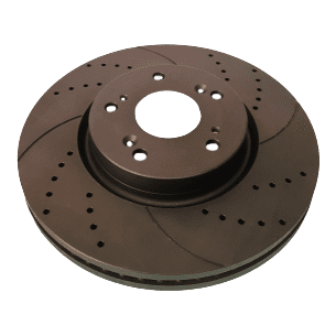Honda Accord IX, Civic IX, HR-V, 293x46.5mm, Передній гальмівний диск з перфорацією і слотуванням