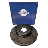 Land Rover Discovery IV, Range Rover Sport I, II, 360x62mm, Передній гальмівний з перфорацією та насічками, фото 3