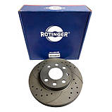 Daewoo Lanos r13, Sens, Nexia, Opel Ascona B, C, Corsa A, Astra F, 236x41, Передній гальмівний диск з перфорацією та насічками, фото 4