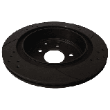 Porsche Cayenne, VW Touareg, d 330mm, Передній гальмівний диск з перфорацією та насічками, правий, фото 5
