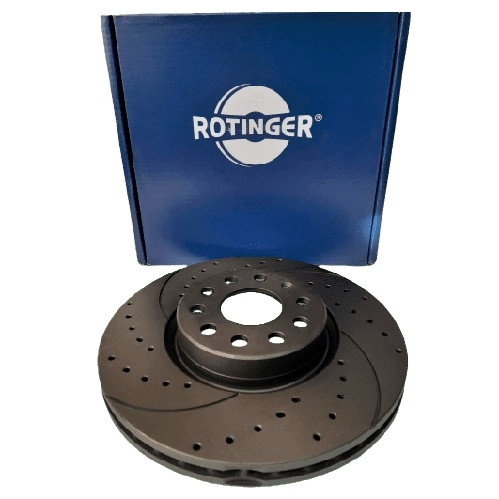 VW Golf, Passat, Tiguan, Skoda Octavia, SuperB, Seat Leon, Audi A3, 312x50mm, Гальмівний диск передній з перфорацією, насічками
